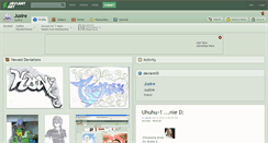 Desktop Screenshot of jusire.deviantart.com