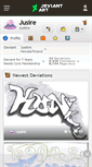 Mobile Screenshot of jusire.deviantart.com