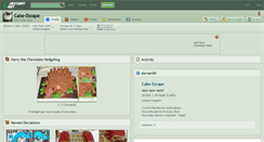Desktop Screenshot of cake-escape.deviantart.com