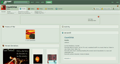 Desktop Screenshot of countorlok.deviantart.com