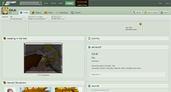 Desktop Screenshot of ed-al.deviantart.com