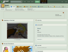 Tablet Screenshot of ed-al.deviantart.com