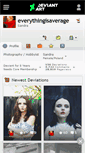 Mobile Screenshot of everythingisaverage.deviantart.com