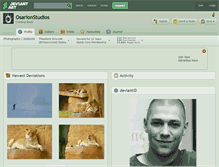 Tablet Screenshot of osarionstudios.deviantart.com