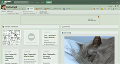 Desktop Screenshot of failinginart.deviantart.com