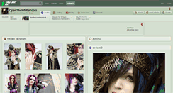 Desktop Screenshot of openthewhitedoors.deviantart.com