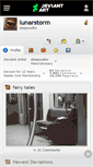 Mobile Screenshot of lunarstorm.deviantart.com