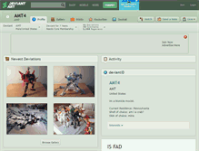 Tablet Screenshot of amt4.deviantart.com