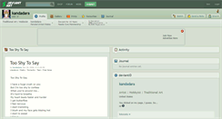 Desktop Screenshot of kandadara.deviantart.com
