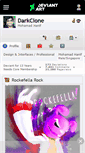 Mobile Screenshot of darkclone.deviantart.com