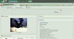 Desktop Screenshot of deathofthepure.deviantart.com