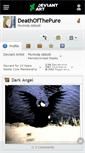 Mobile Screenshot of deathofthepure.deviantart.com