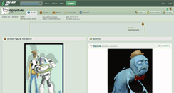 Desktop Screenshot of dippydude.deviantart.com