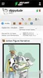 Mobile Screenshot of dippydude.deviantart.com