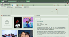 Desktop Screenshot of dragonfox00.deviantart.com