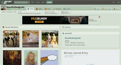 Desktop Screenshot of beautifuldesignsmc.deviantart.com