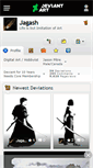 Mobile Screenshot of jagash.deviantart.com
