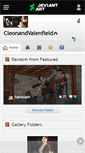 Mobile Screenshot of cleonandvalenfield.deviantart.com