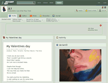 Tablet Screenshot of jl1.deviantart.com