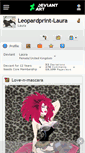 Mobile Screenshot of leopardprint-laura.deviantart.com