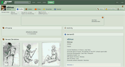 Desktop Screenshot of elbinoe.deviantart.com