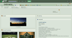Desktop Screenshot of creative-genius.deviantart.com
