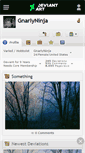 Mobile Screenshot of gnarlyninja.deviantart.com