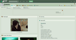 Desktop Screenshot of kinetic06.deviantart.com