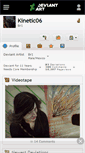 Mobile Screenshot of kinetic06.deviantart.com