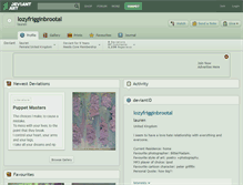 Tablet Screenshot of lozyfrigginbrootal.deviantart.com