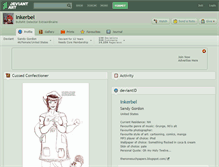Tablet Screenshot of inkerbel.deviantart.com