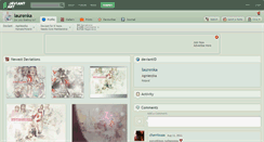 Desktop Screenshot of laurenka.deviantart.com