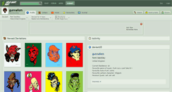 Desktop Screenshot of gunnafem.deviantart.com