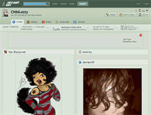 Tablet Screenshot of chibilozzy.deviantart.com