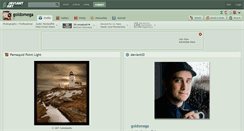 Desktop Screenshot of goldomega.deviantart.com