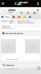 Mobile Screenshot of pinpo.deviantart.com