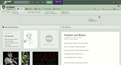 Desktop Screenshot of m1dnaa.deviantart.com