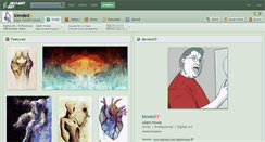 Desktop Screenshot of kimded.deviantart.com