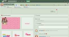 Desktop Screenshot of candestraystronger.deviantart.com