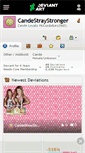 Mobile Screenshot of candestraystronger.deviantart.com