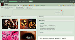 Desktop Screenshot of lesslya.deviantart.com