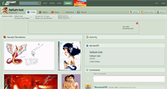 Desktop Screenshot of helium-lost.deviantart.com