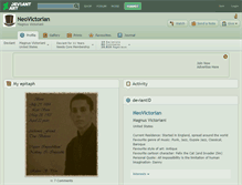 Tablet Screenshot of neovictorian.deviantart.com