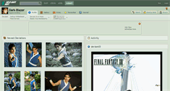 Desktop Screenshot of dark-blazer.deviantart.com