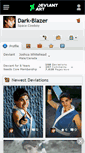 Mobile Screenshot of dark-blazer.deviantart.com