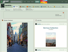 Tablet Screenshot of harakhte.deviantart.com