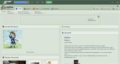 Desktop Screenshot of kashira.deviantart.com