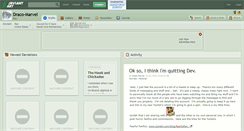 Desktop Screenshot of draco-marvel.deviantart.com