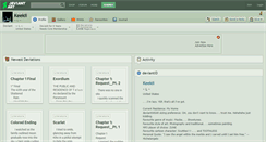 Desktop Screenshot of keekii.deviantart.com