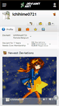 Mobile Screenshot of ichihime0721.deviantart.com